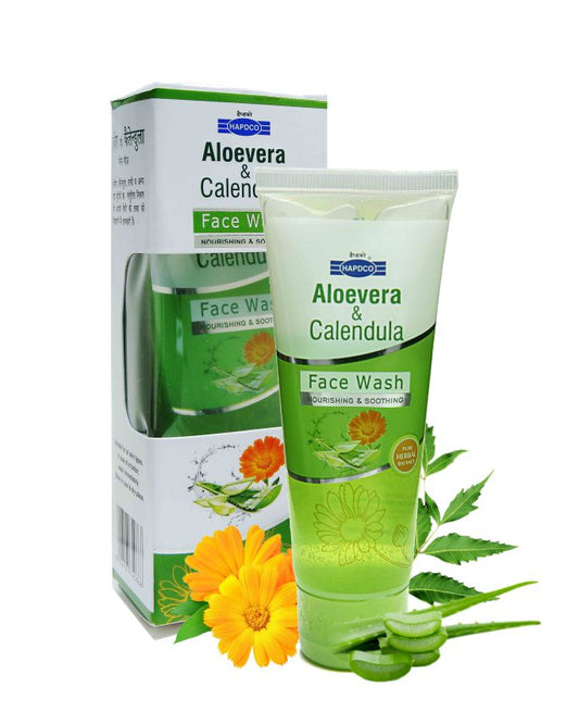 ALOE VERA & CALENDULA  FACE WASH - 65ml