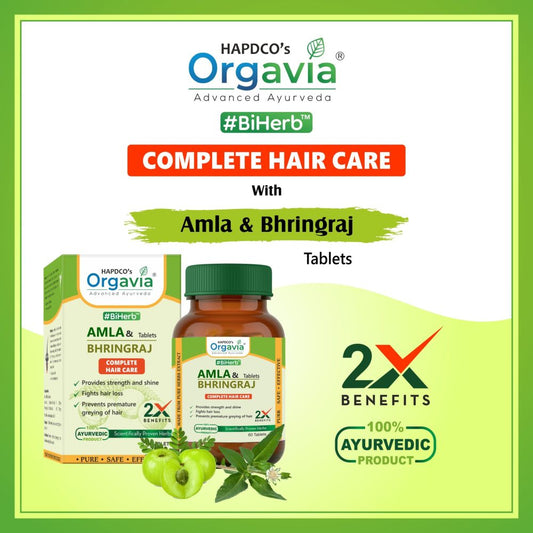 Amla & Bhringraj Tablets - 60 Tabs