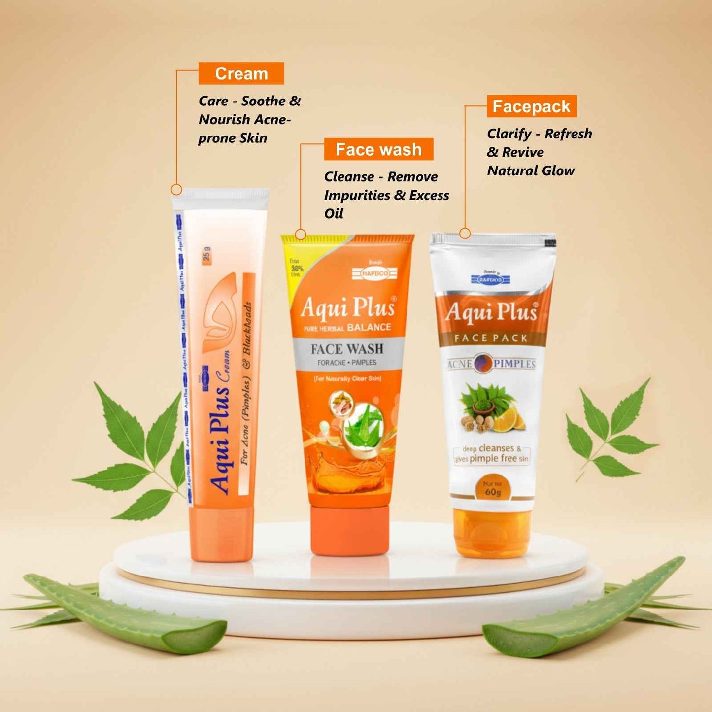 Aqui Plus Combo of 3