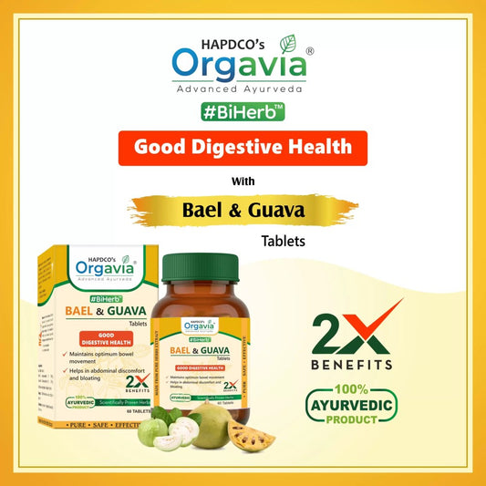 Bael & Guava Tablets - 60 Tabs