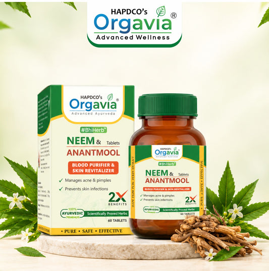 NEEM & ANANTMOOL TABLETS - 60 Tabs