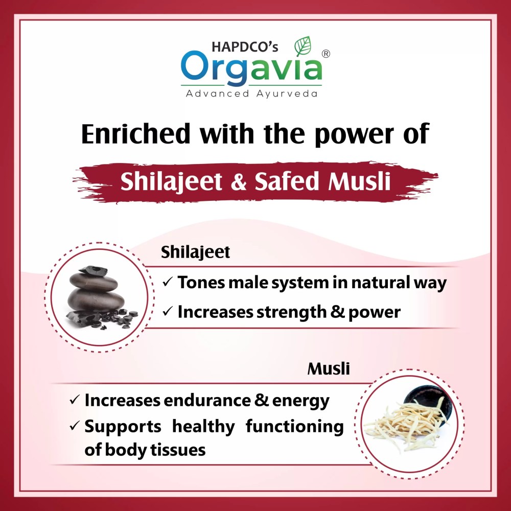 Shilajeet & Safed Musli Tablets - 60 Tabs