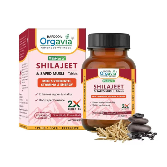 Shilajeet & Safed Musli Tablets - 60 Tabs