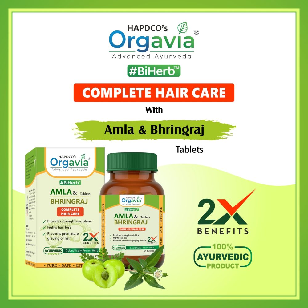 Amla & Bhringraj Tablets - 60 Tabs