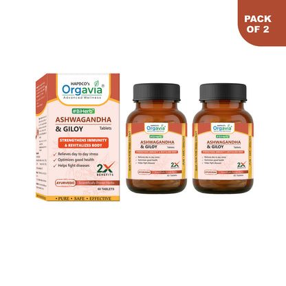 ASHWAGANDHA & GILOY TABLETS - 60 Tabs