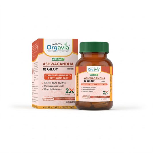 ASHWAGANDHA & GILOY TABLETS - 60 Tabs