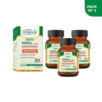 NEEM & ANANTMOOL TABLETS - 60 Tabs