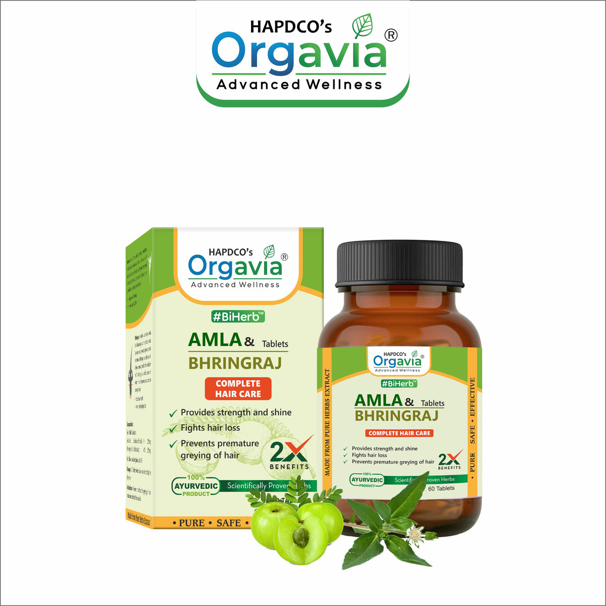 AMLA & BHRINGRAJ TABLETS - 60 Tabs