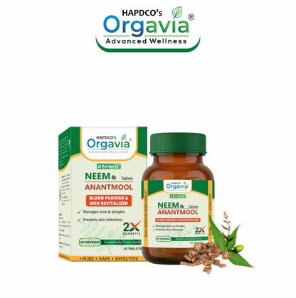 NEEM & ANANTMOOL TABLETS - 60 Tabs